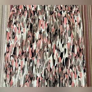 NWT Ann Taylor Abstract Print Skirt. Sz 16